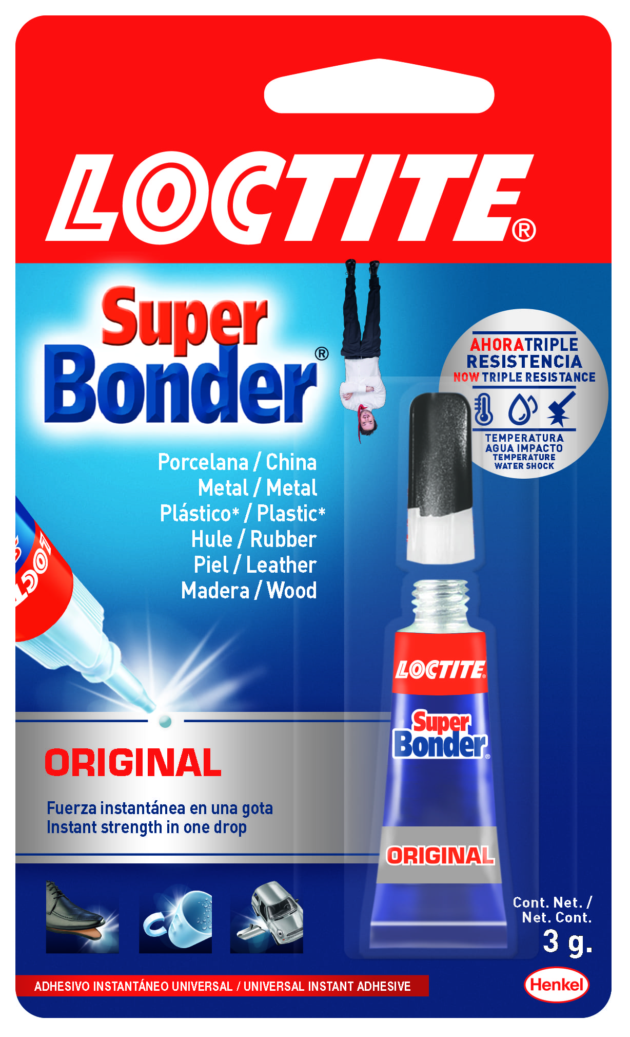 Loctite Super Bonder – El Adhesivo Instantáneo • Loctite